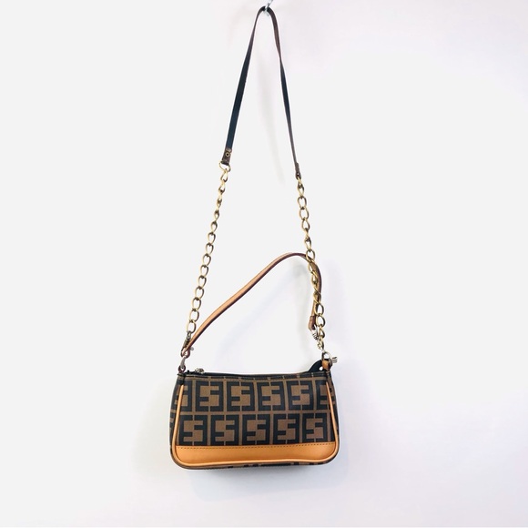 Trendy Black Brown Crossbody Bag - Picture 16 of 16